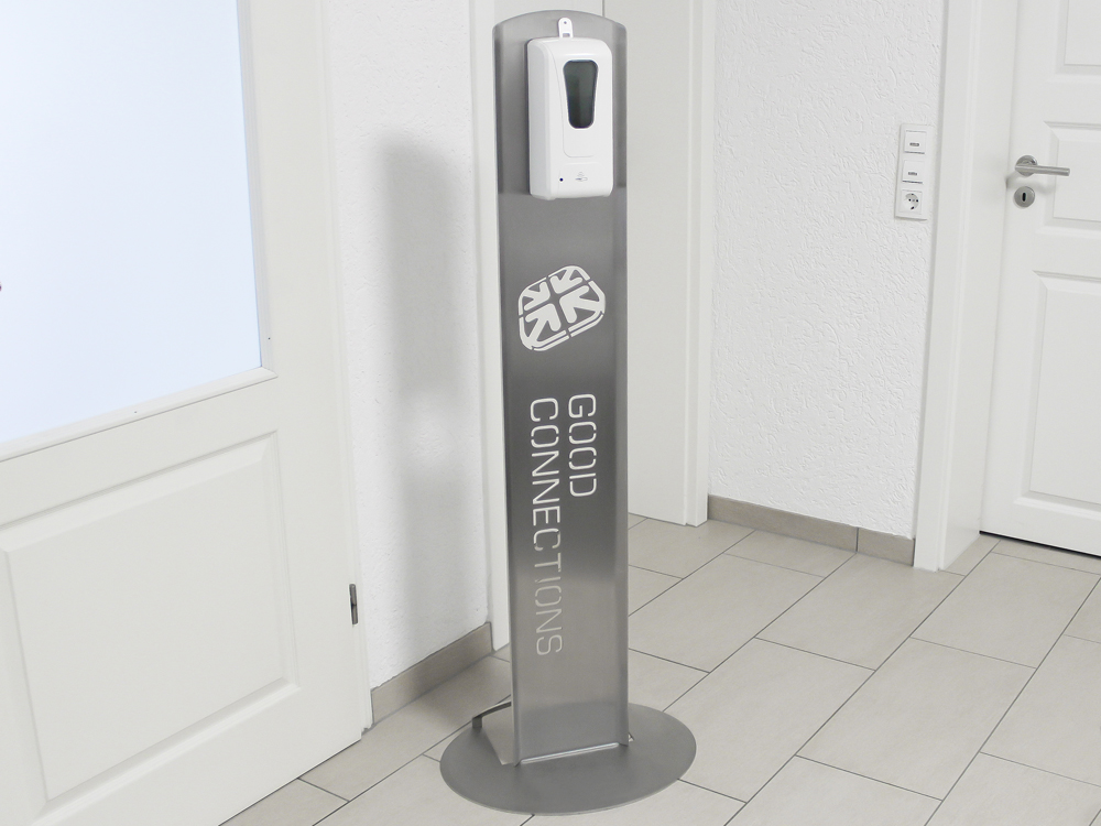 Design Desinfektionsständer mit Sensorik 4 mm, Good Connections®