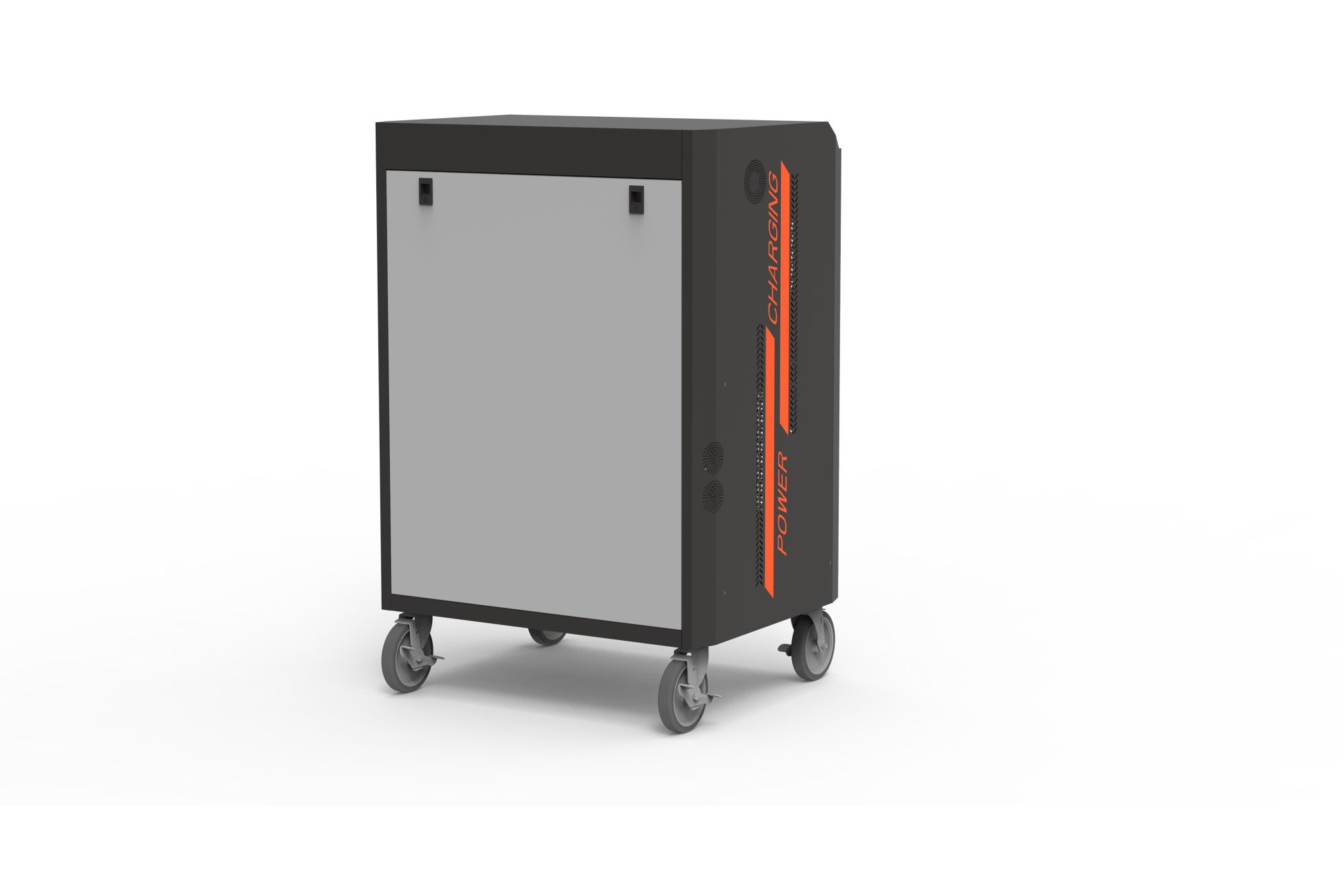 Good Connections® Ladewagen für 30 Geräte, USB-C™, 45W pro Port, PD 3.0, PPS, QC 3.0, schwarz/grau