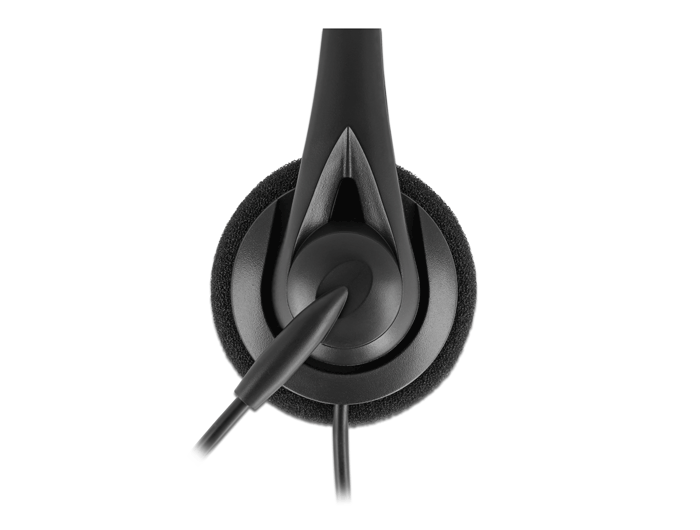 USB Stereo Headset mit Lautstärkeregler für PC und Notebook, Delock® [27179]