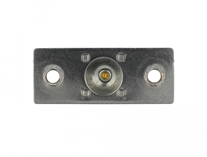 FAKRA D Stecker Federpin zum Löten 2 vorgestanzte Löcher, Delock® [89819]