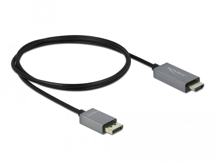 Aktives DisplayPort 1.4 zu HDMI Kabel 4K 60 Hz (HDR) 1 m, Delock® [85928]