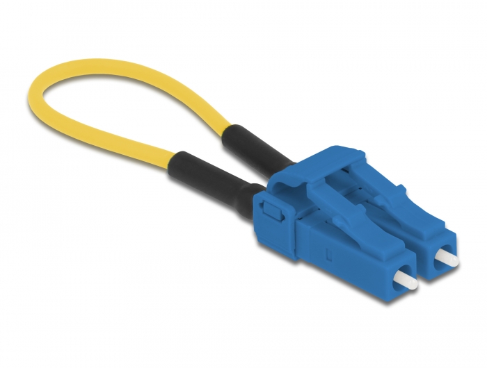 LWL Loopback Adapter LC / UPC Singlemode blau, Delock® [86924]