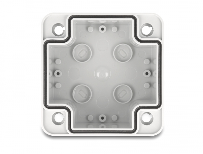 Installationsgehäuse IP65 wasserdicht 96 x 96 x 60 mm grau, Delock® [60396]