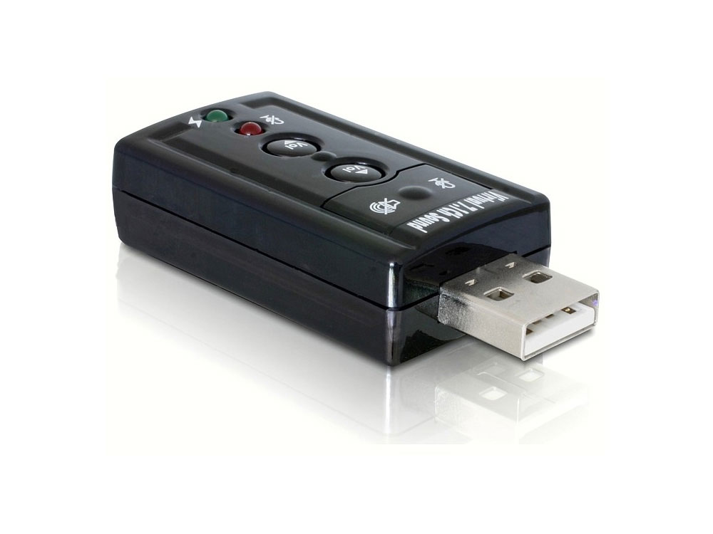 USB Sound Adapter 7.1, Delock® [61645]