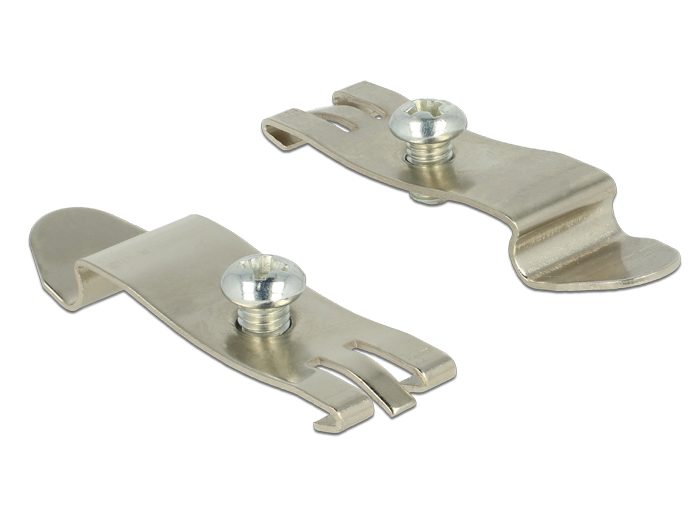 Netzwerk Desktop Patchpanel Hutschienen Halterung, Delock® [87677]