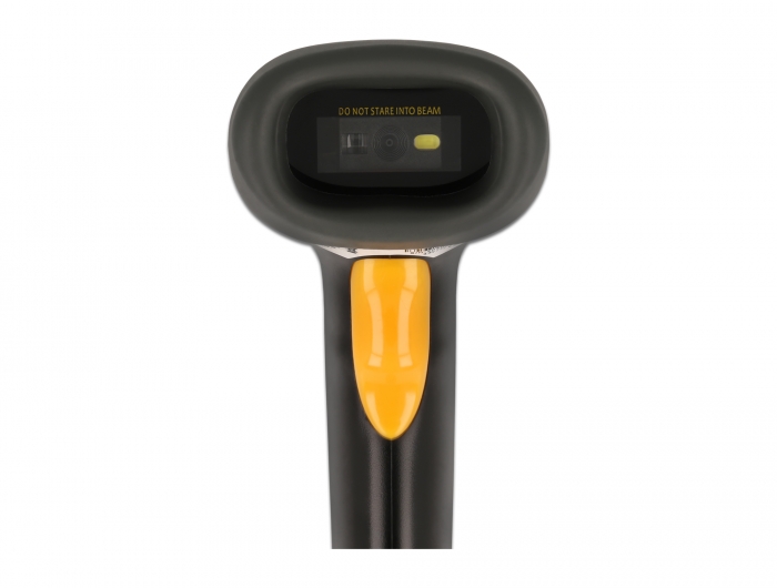2,4 GHz Barcode Scanner 1D und 2D mit Ladestation, Delock® [90518]