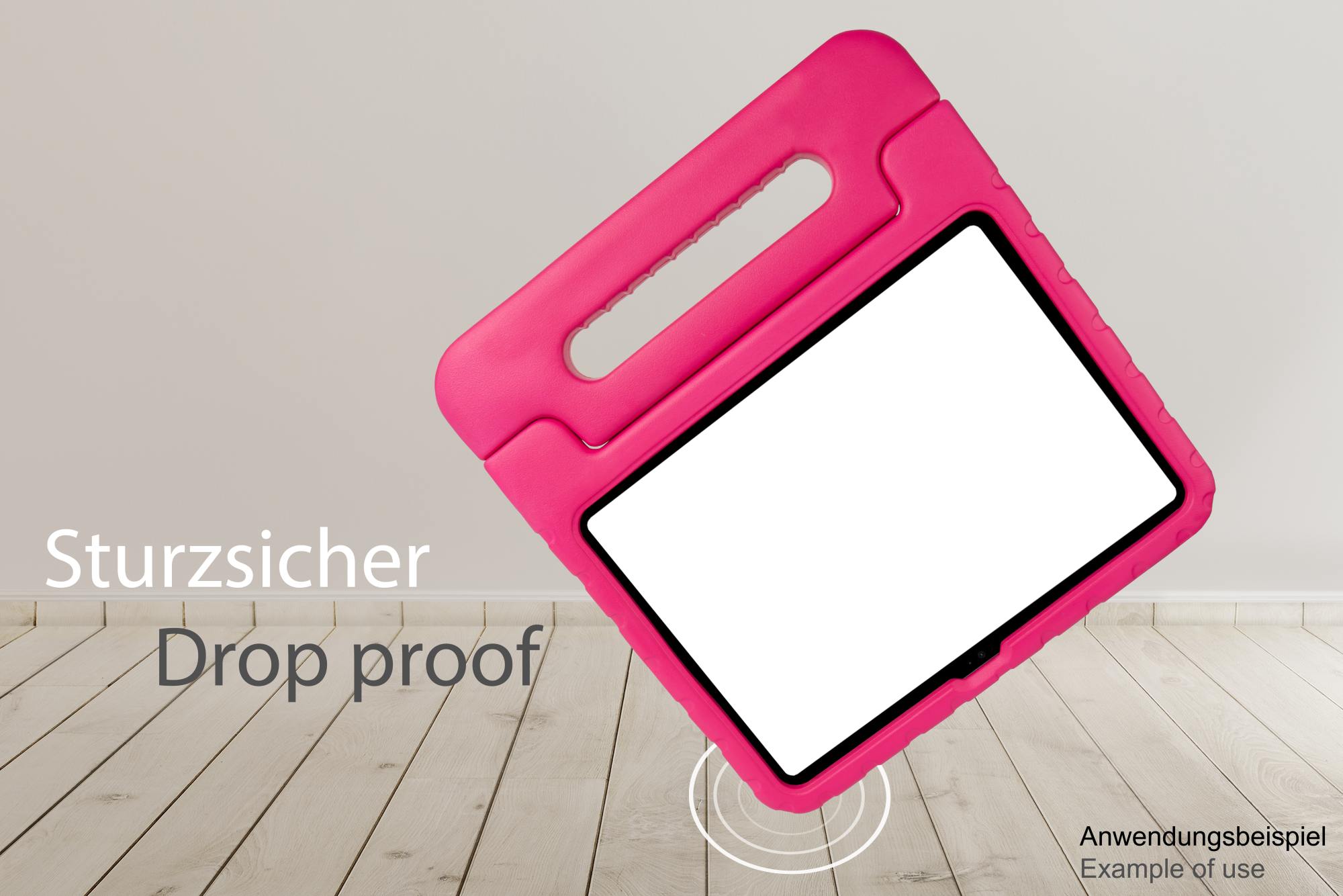 iPad 10,9" (10. Gen.) Tablet-Schutzhülle mit Kickstand, magenta, Good Connections®