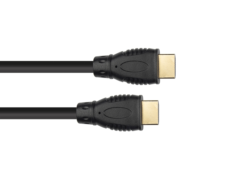 Anschlusskabel HDMI 2.0b, 4K / UHD @60Hz, 18 Gbit/s, vergoldete Kontakte, schwarz, 2m, Good Connections®