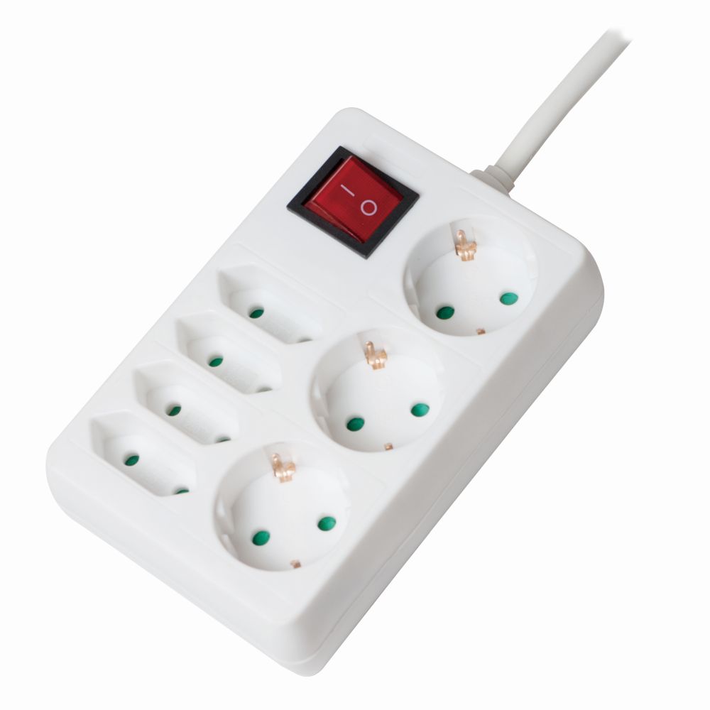 Steckdosenleiste 7-fach, 5m, LogiLink® [LPS210]