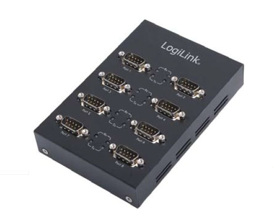 Adapter, USB 2.0, 8-Port, Seriell, LogiLink® [AU0033]