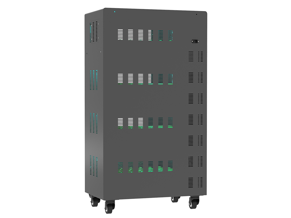 Good Connections® ANTARES T52S Tablet-Ladewagen, UV-C Desinfektion, Sync-Funktion, schwarz