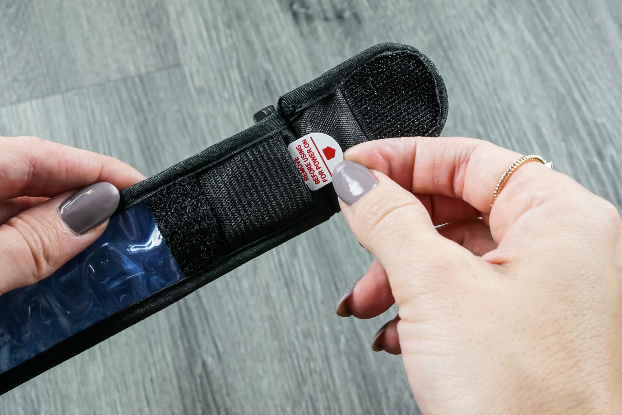 kabelmeister® LED Leuchtband mit Befestigungshaken, blau - 5er-Set