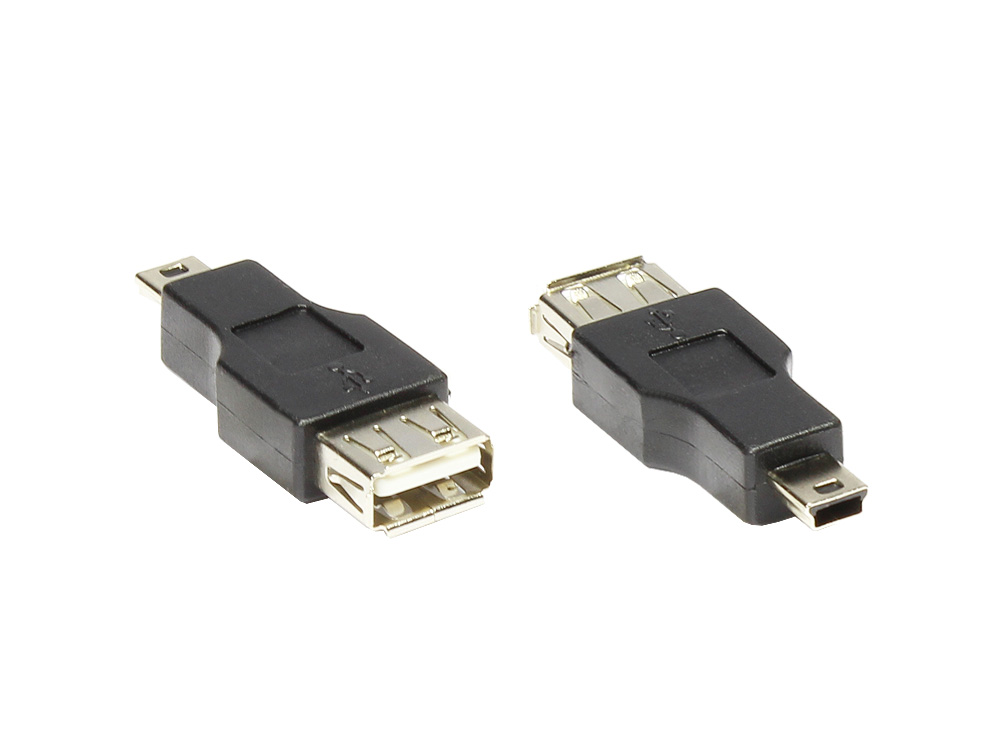 USB A Buchse an Mini-B-5-Pin Stecker, Good Connections®