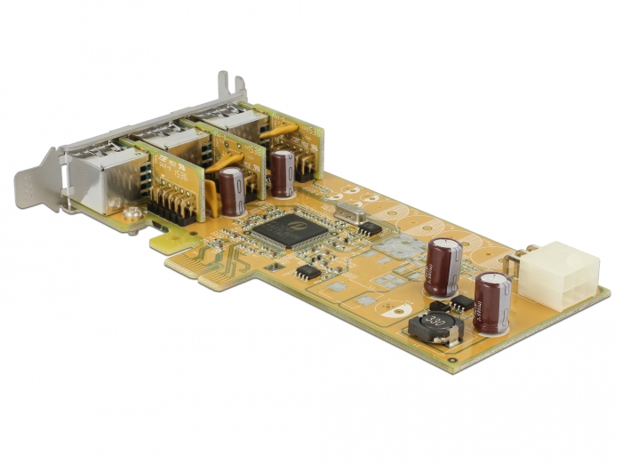 PoweredUSB PCI Express Karte > 3 x 12 V, Delock® [89656]