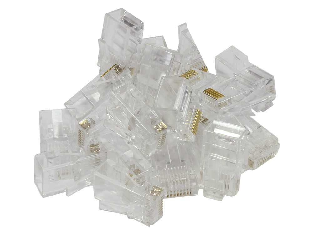 Universal Netzwerk Werkzeug Kit 6 in 1, inkl. 20x RJ45 Stecker/-Knickschutztüllen, Good Connections®
