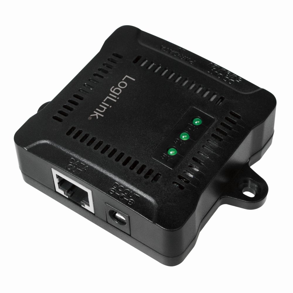 POE Splitter 1-Port Gigabit, 24W Leistung, LogiLink® [POE005]