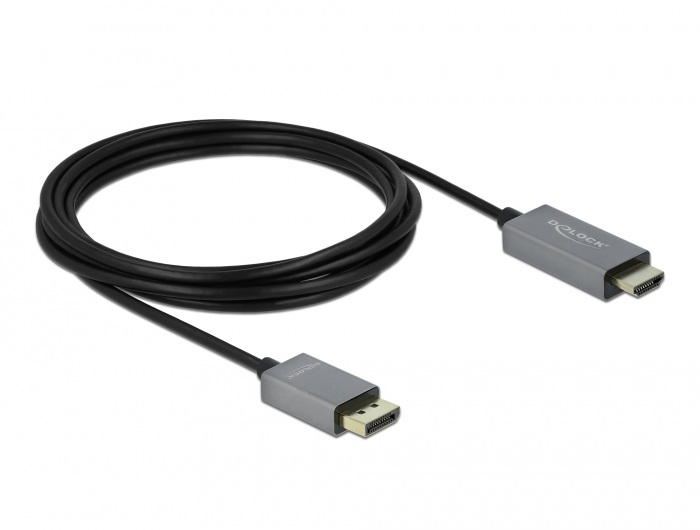 Aktives DisplayPort 1.4 zu HDMI Kabel 4K 60 Hz (HDR) 3 m, Delock® [85930]