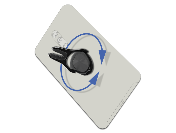 Universal Handy Halterung Mini 4 in 1 anthrazit, Delock® [20675]