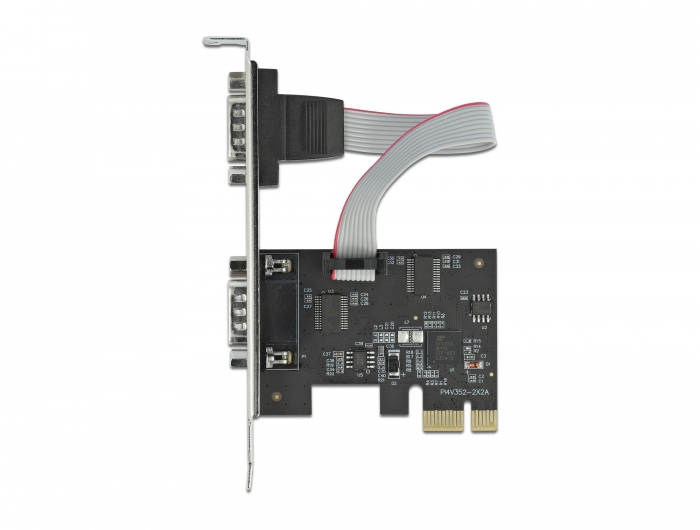 PCI Express Karte zu 2 x Seriell RS-232 , Delock® [90001]