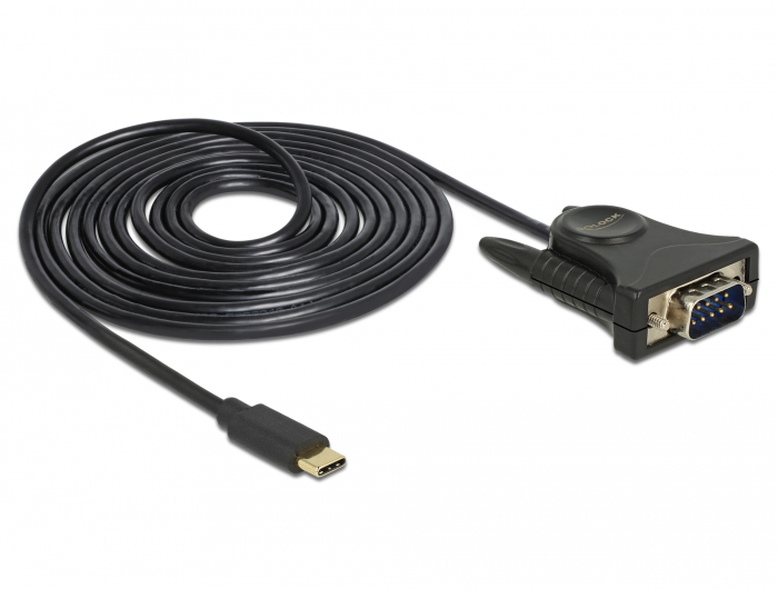 Adapter USB Type-C™ an 1x Seriell DB9 RS-232, Delock® [62964]