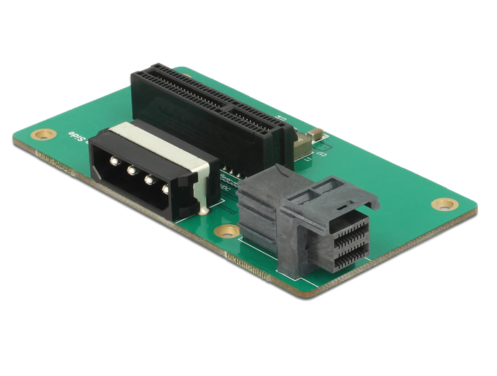 Adapter SFF-8643 an PCIe x4 mit Befestigungsplatte, Delock® [62788]