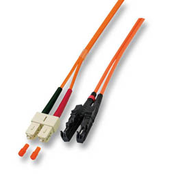 Patchkabel LWL Duplex OS2 (Singlemode, 9/125) E2000®/SC, 10m, Good Connections®