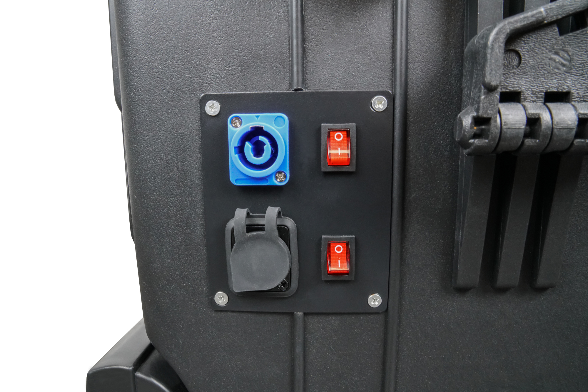 Good Connections® ATON2 T16C Tablet-Ladetrolley, USB-C™ Ausführung, aktive Belüftung, Zusatzsteckdosen, schwarz