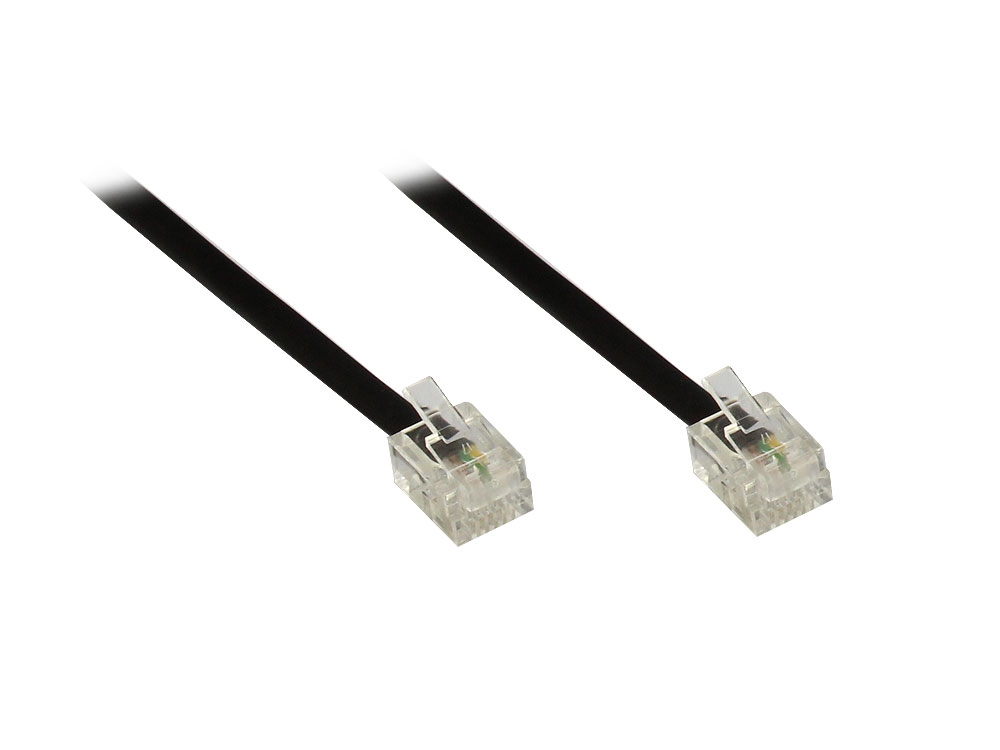 RJ11 Western Verbindungskabel, 6p4c  Länge: 20m, Good Connections®