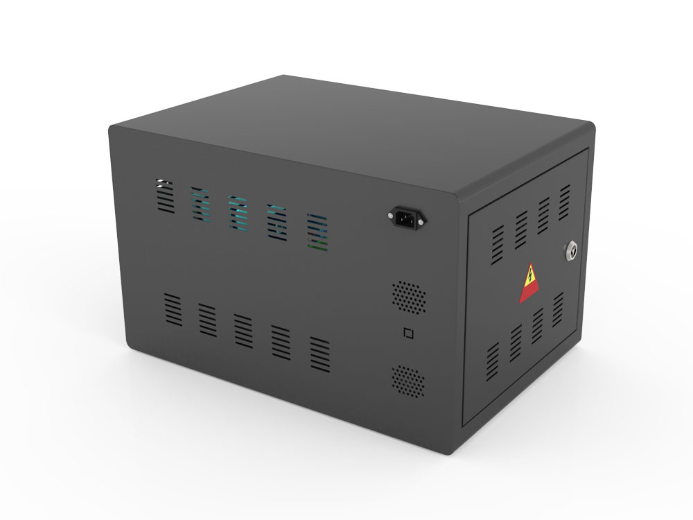 Good Connections® ANTARES T10 Tablet-Ladeschrank, UV-C Desinfektion, schwarz