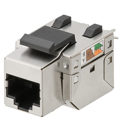KeyStone Jack CAT 6, RJ45, LSA, STP, SNAP-IN, Shielded