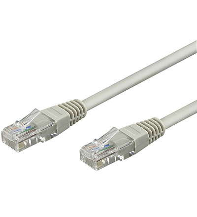 Patchkabel, Cat. 6, U/UTP, grau, 1,5m, Good Connections®