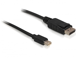 Anschlusskabel, Displayport mini zu Displayport, 1m, Delock® [82698]