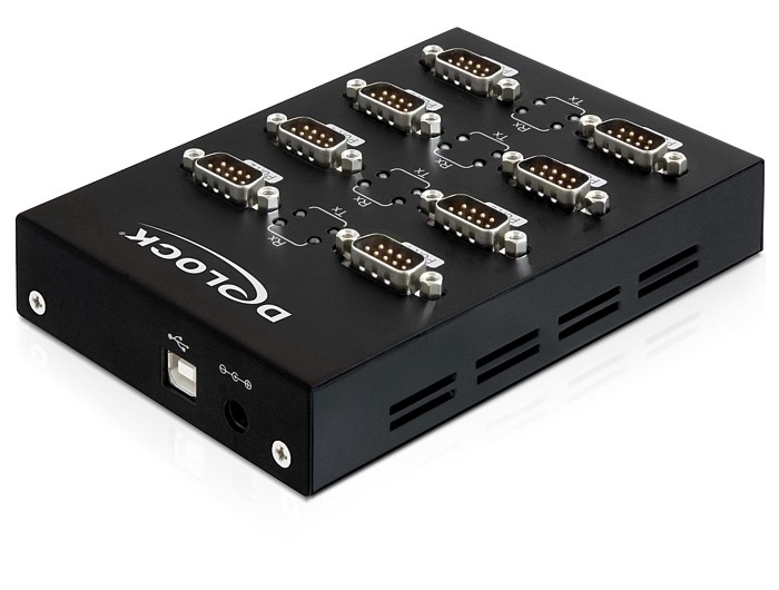 Adapter USB 2.0 zu Seriell 8-Port Industrie RS-232, Delock® [61860]