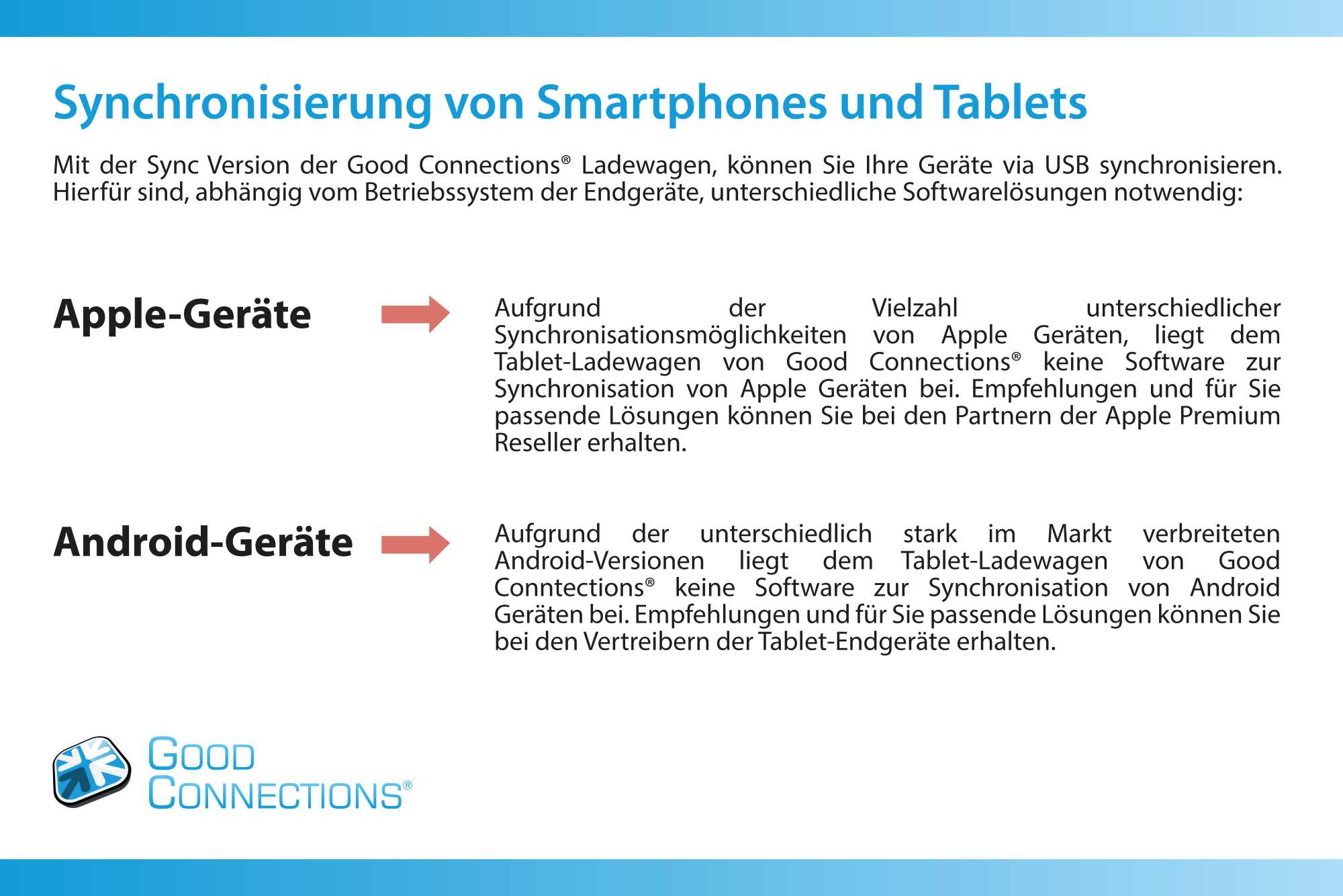Good Connections® ANTARES T20S Tablet-Ladewagen, UV-C Desinfektion, Sync-Funktion, grau
