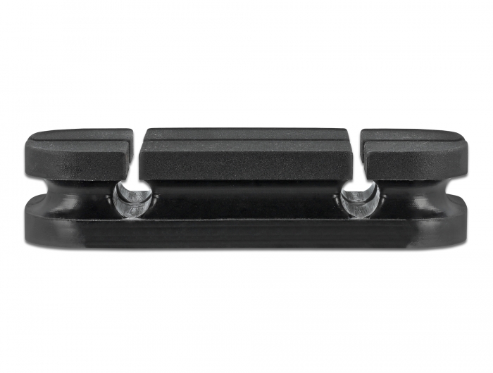 Kabelhalter Kombi Set 3 Stück schwarz, Delock® [18331]