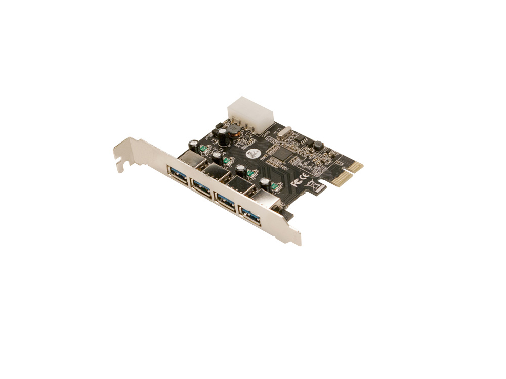 PCI Express Karte, 4x USB 3.0, LogiLink® [PC0057A]