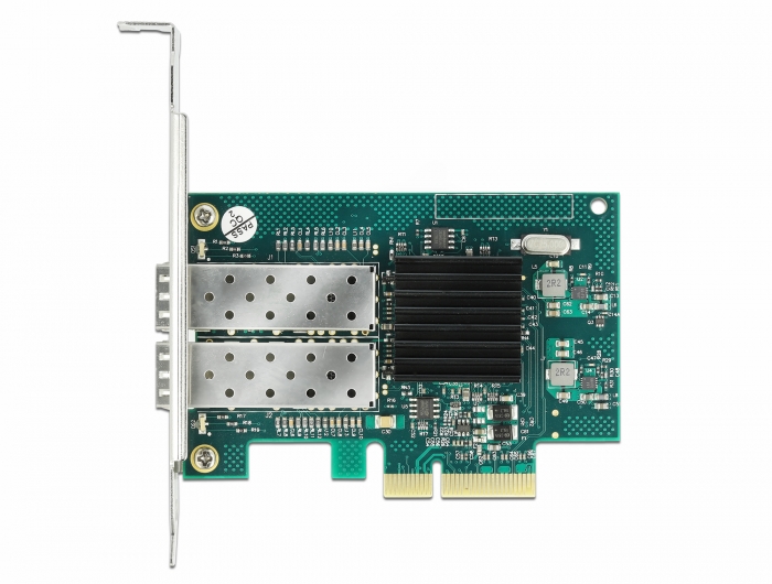 PCI Express x4 Karte 2 x SFP Gigabit LAN i82576, Delock® [90480]