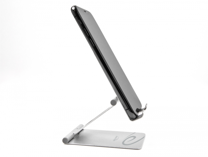 Smartphone Standhalterung verstellbar Aluminium, Delock® [18425]