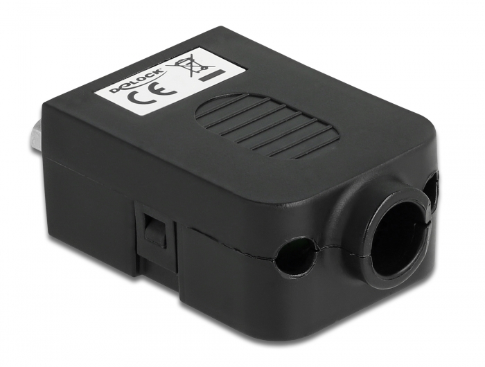 Adapter Sub-D 9 Pin Buchse an Terminalblock 10 Pin mit Gehäuse, Delock® [66265]