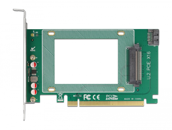 PCI Express x16 Karte zu 1 x intern U.2 NVMe SFF-8639, Delock® [90051]