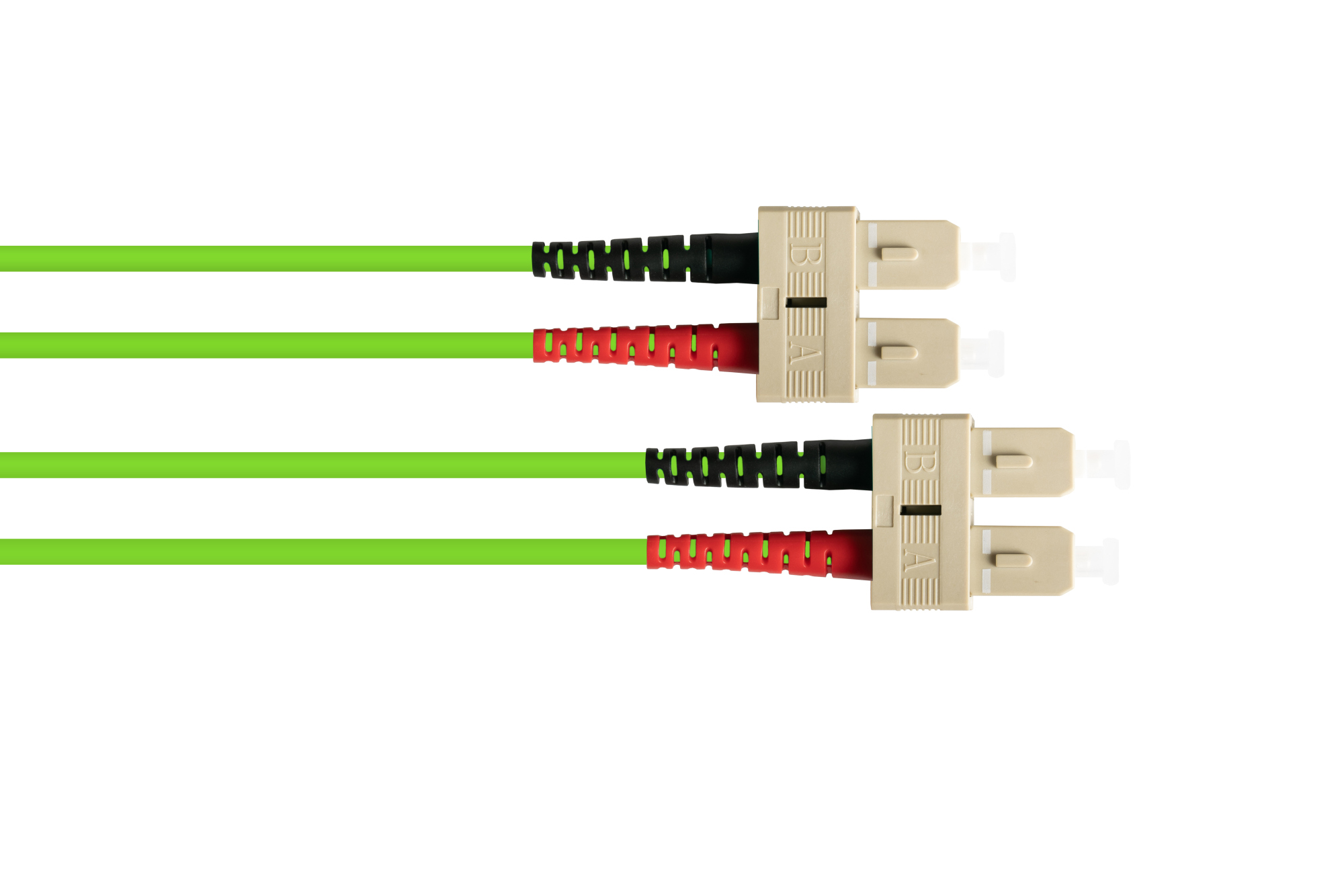Patchkabel LWL Duplex OM5 (Multimode, 50/125) SC/SC, LSZH, austauschbare Polarität, 5m, Good Connections®