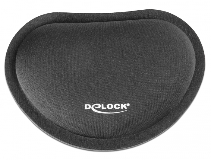 Handgelenkauflage für Maus schwarz, Delock® [12602]