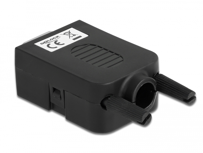 Adapter VGA 15 Pin Stecker an Terminalblock 10 Pin mit Gehäuse, Delock® [66258]