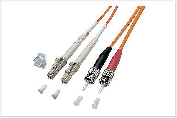 Patchkabel LWL Duplex OM1 (Multimode, 62,5/125) LC/ST, 10m, Good Connections®