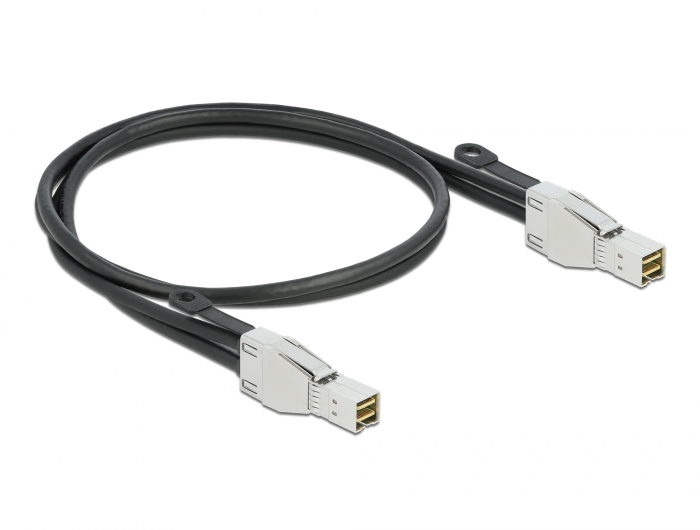 PCI Express Kabel Mini SAS HD SFF-8674 zu SFF-8674 1 m, Delock® [86621]