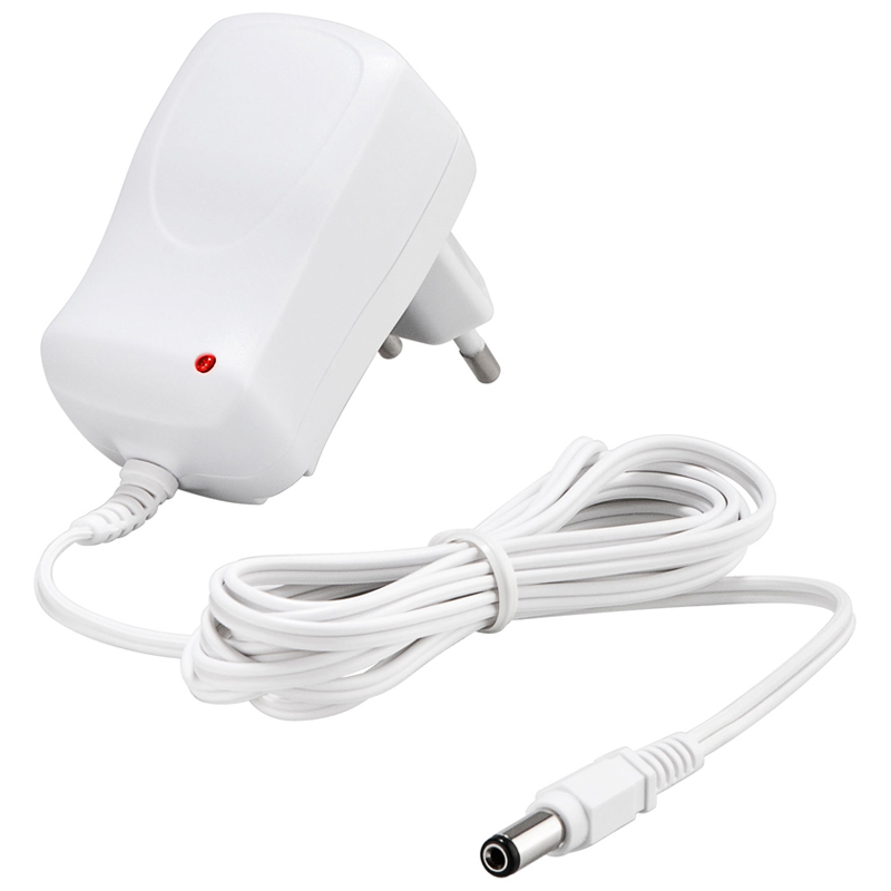 Schaltnetzteil stabilisiert mit 12V Ausgangsspannung, Eco-Friendly mit 600 mA, weiß