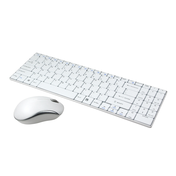 Slim Set Tastatur & Maus mit Autolink Funktion, 2.4GHz Funk, LogiLink®, [ID0109]