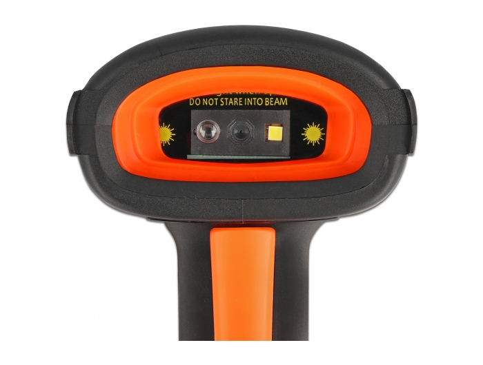 Industrie Barcode Scanner 1D und 2D für 2,4 GHz oder Bluetooth mit induktiver Ladestation, Delock® [90556]