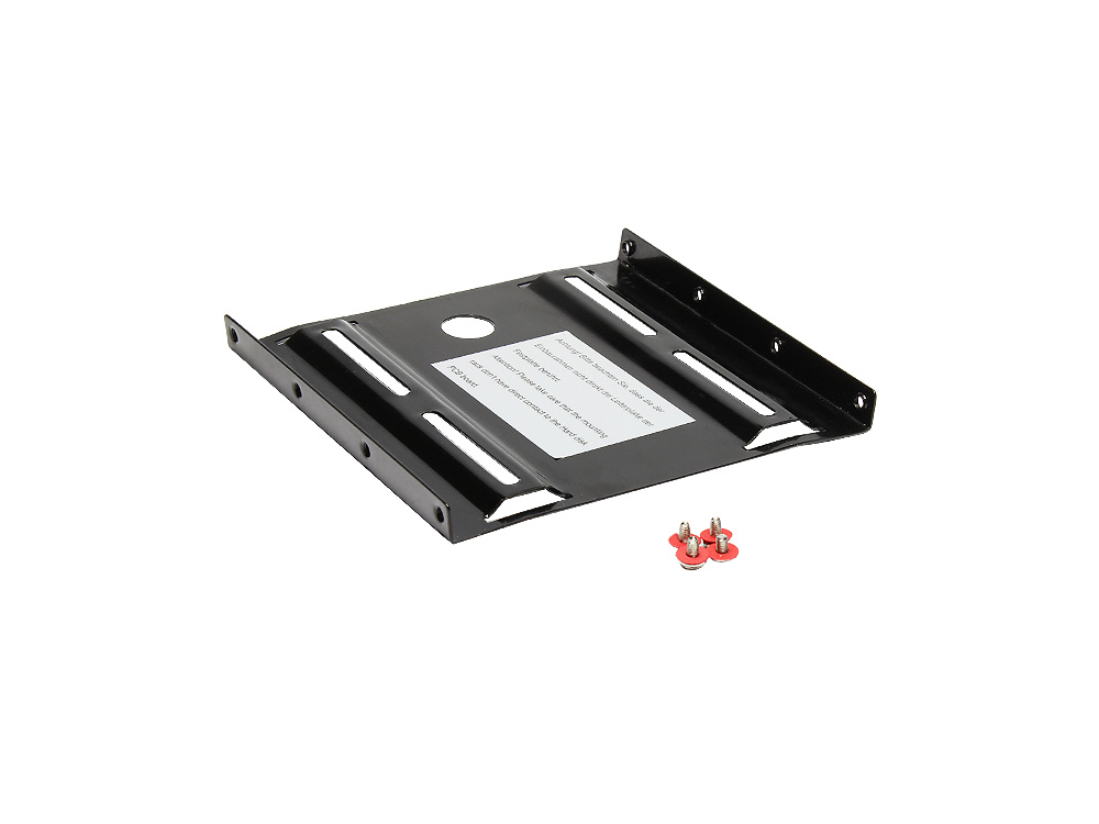 2,5" auf 3,5" Festplatten Montage-Set, schwarz