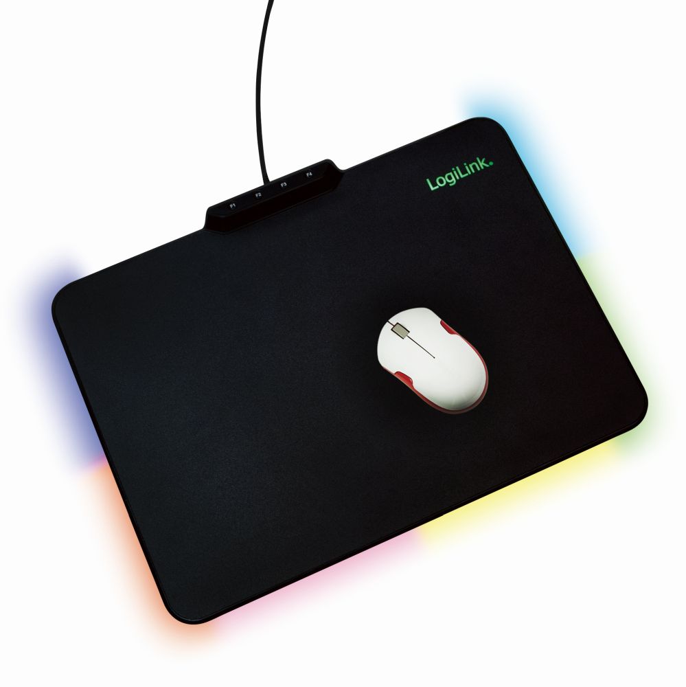 Gaming Mauspad mit RGB-LED Beleuchtung, LogiLink® [ID0155]